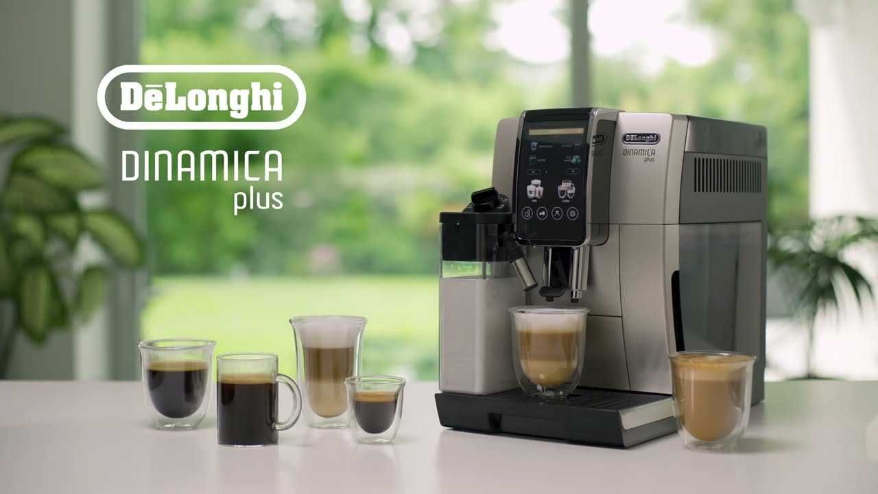 Кофемашина DeLonghi ECAM 380.85.SB Dinamica Plus