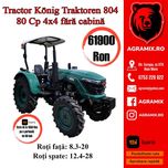 Tractor Konig Traktoren nou 4x4 cu semicabina 80 Cp  Agramix