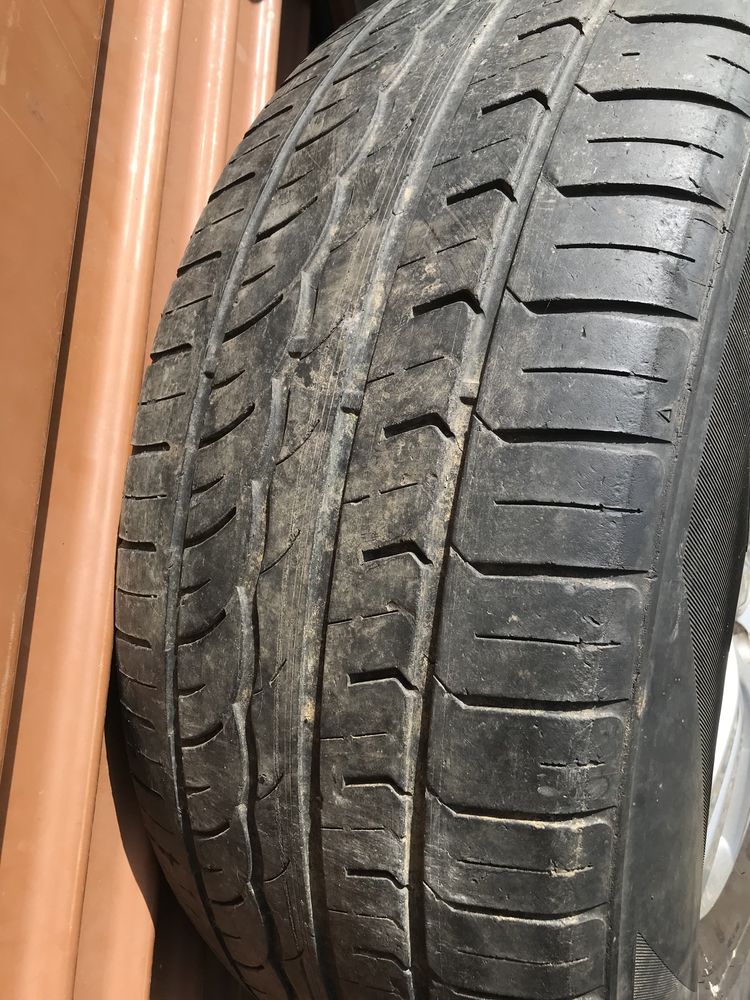 Алуминиеви джанти с летни гуми за  джип Тойота,265/65R17