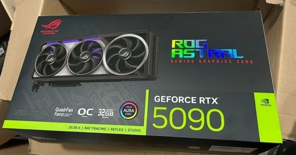 Placa video Asus ROG Astral OC Edition NVIDIA GeForce RTX 5090 32GB