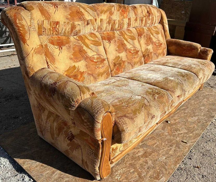 Canapea Extensibila; Pat cu Saltea 190x115 cm