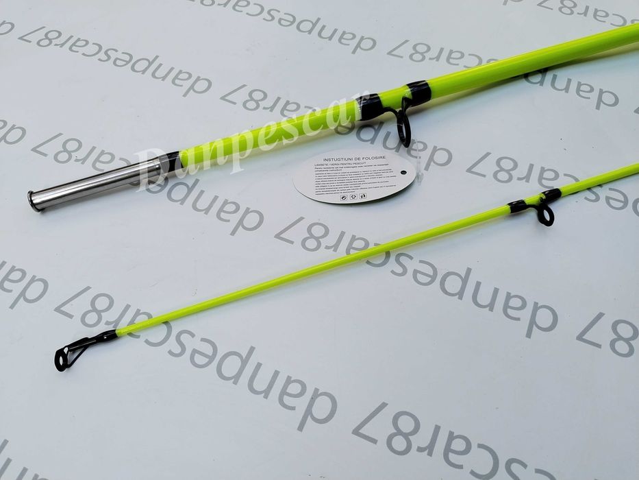 SET 4 Lansete WB fibra sticla plina 2,10m cu 4 Mulinete FL HP5000 7R