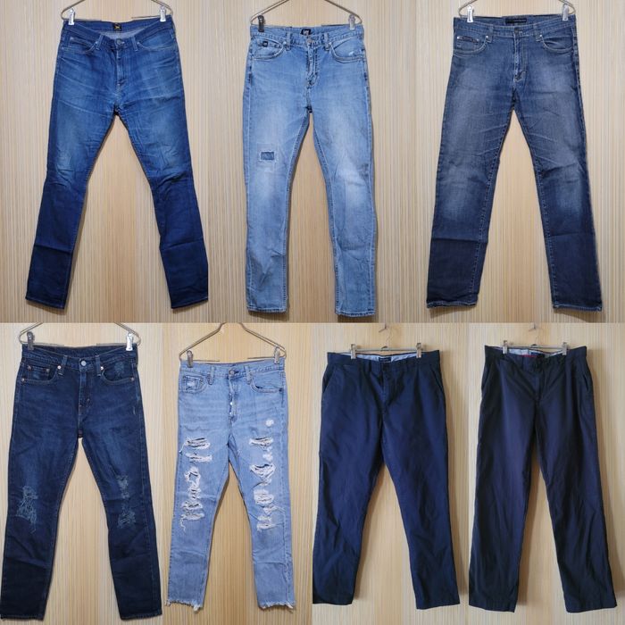 Джинсы Штаны мужские (31,34 р-р) Lee,Levis,Kalvin Clain,Tommy Hilfiger