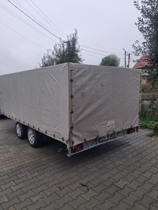 Vând remorca care se face si platforma