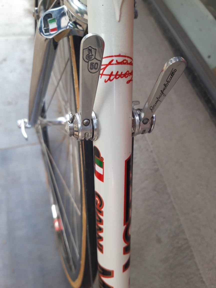 Велосипед Джани Мота 1986г. със златно Campagnolo 50г юбилей