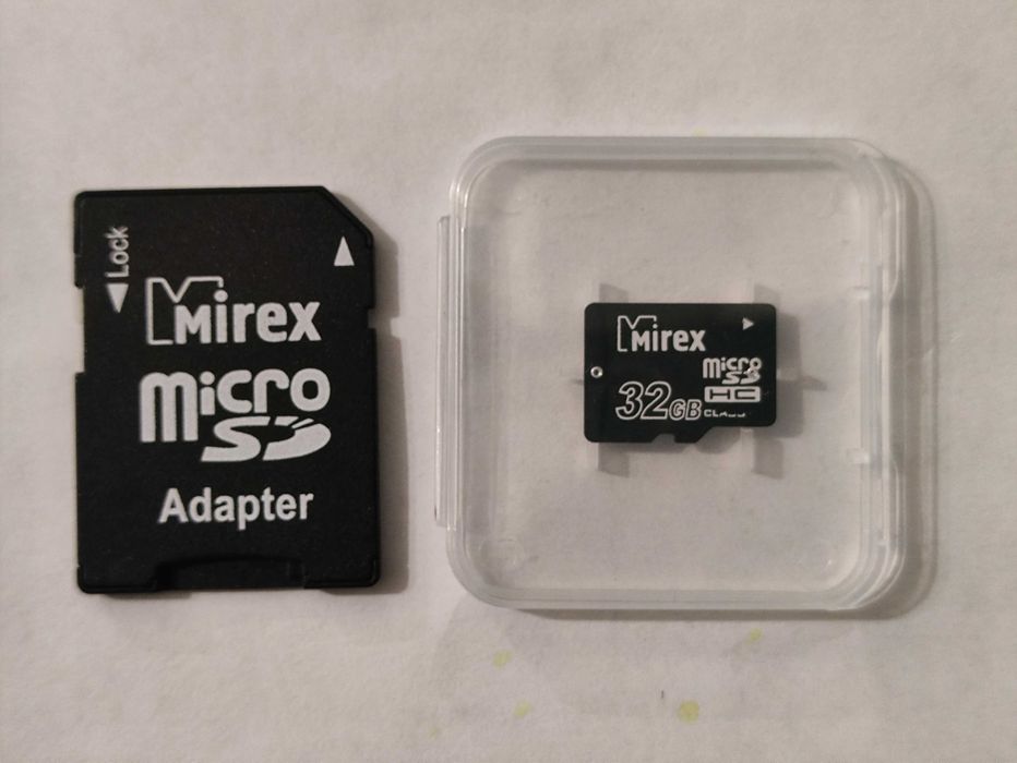 Продам карту памяти Mirex micro SDHC 32 ГБ
