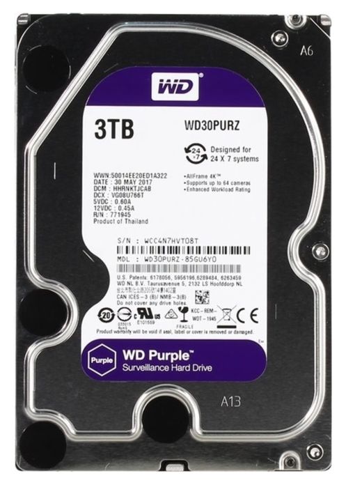 HDD Western Digital Purple 3TB