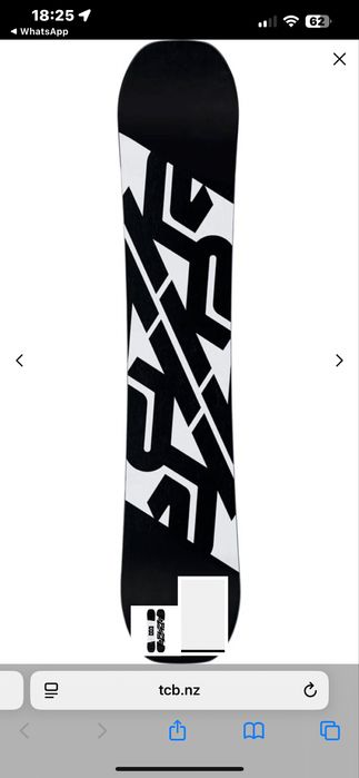 Сноуборд с ботинками