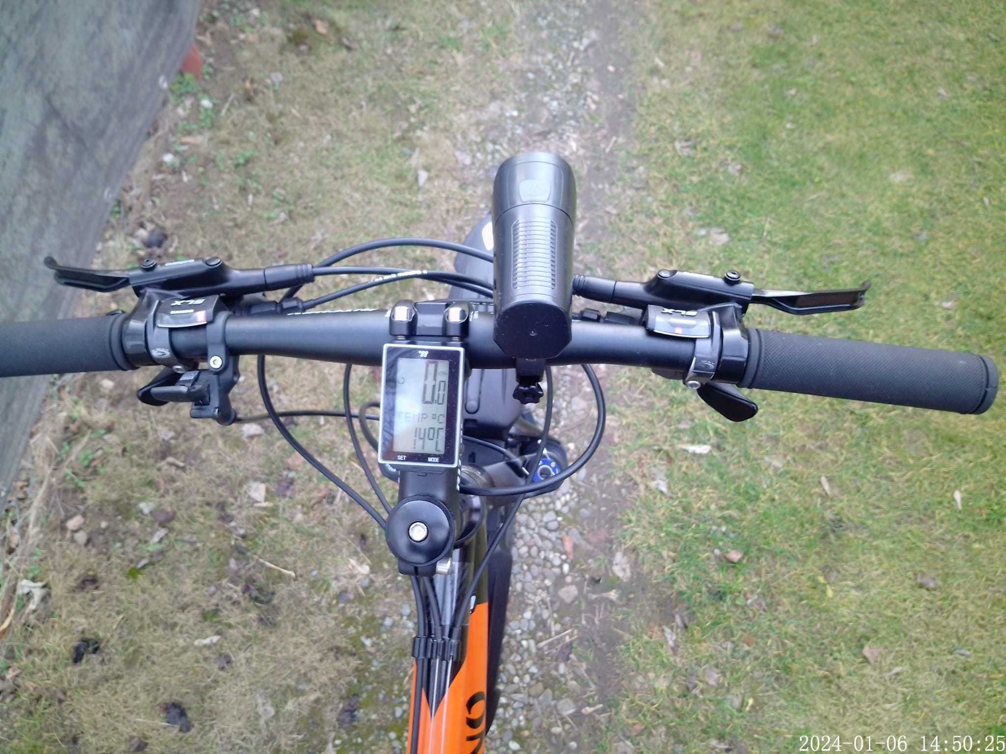 Bicicleta MTB Corano, full alu ,27 vit,Shimano SLX, frane noi pe disc