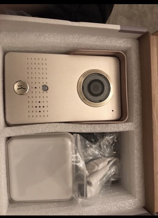 Videointerfon Intercom Doorbell supraveghere video din telefon