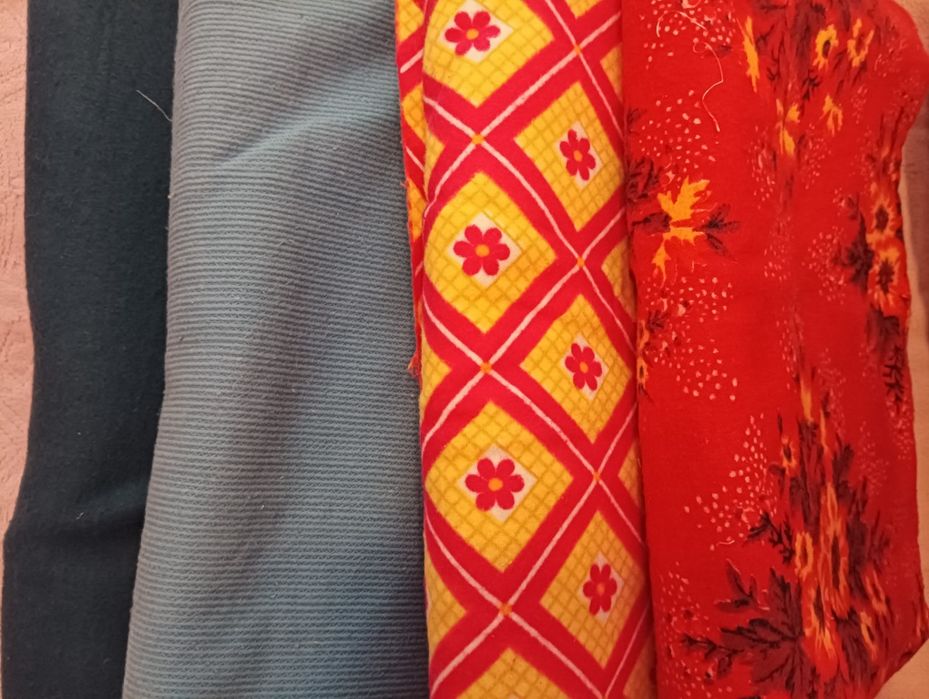 Ситец в отрезах новый