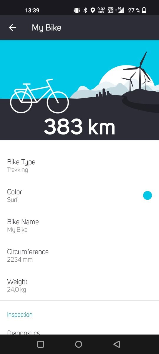 Bicicleta electrica trekking 2022, Bosch, Enviolo, 400 km