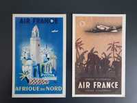 Cărți Poștale Vintage Reclamă Air France Decorațiuni De Colecție Vechi