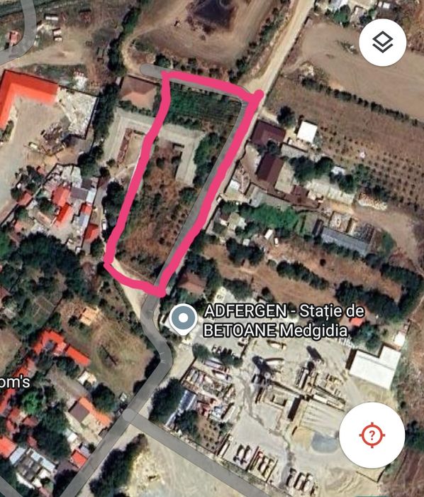 Teren intravilan 3357 mp   .