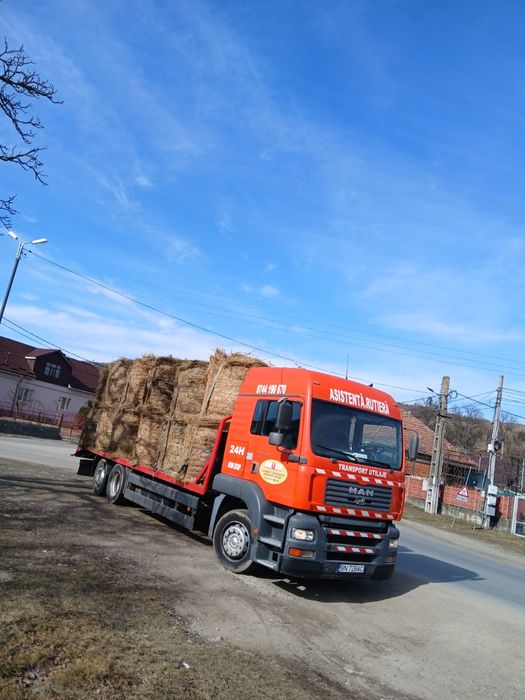 Transport utilaje ,baloti  cherestea...