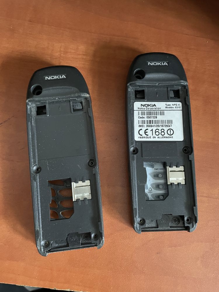 Carcase Nokia 6310/6310i originale swap folosite fata+spate stare f b