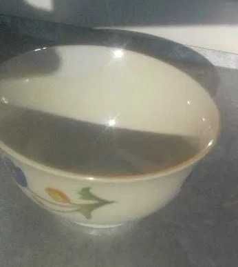 Новые керамические пиалы (кесешки) с рисунком и золотой каемочкой