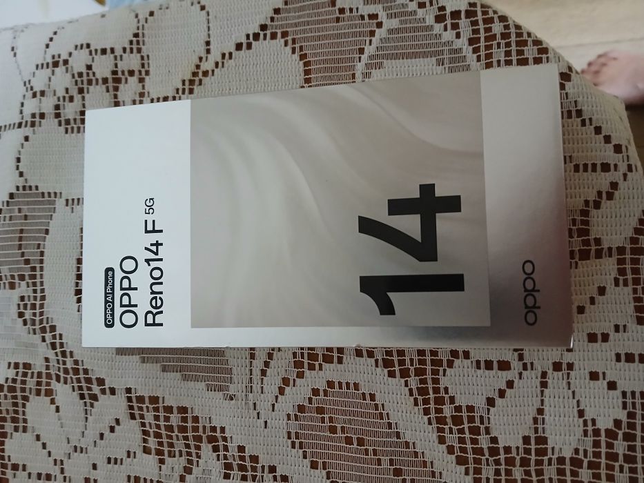 Vând telefon oppo reno 14 f nou cu factura