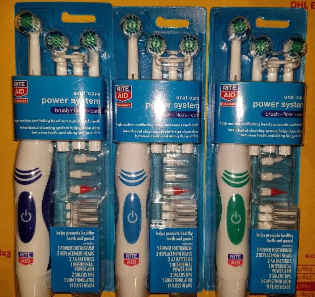 Электрические зубные щетки бренд RiteAid