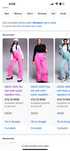 Pantaloni ski Asos xxs-xs Noi