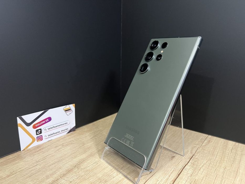 Samsung Galaxy S23 Ultra 256Gb Green Second-Hand Ca nou 3 ani garanție
