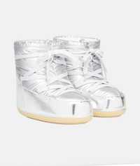 Ghete gen Moon Boot-Bianco