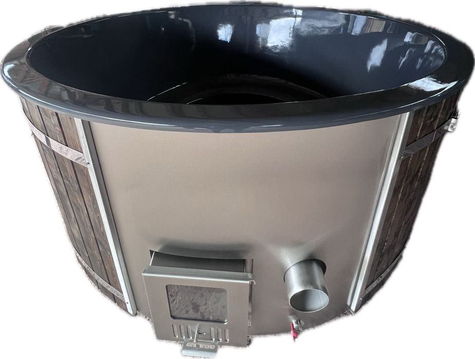 Ciubar cu soba integrata/incorporata din fibra de sticla!225cm hot tub