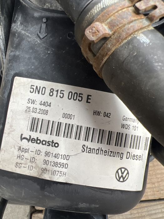Webasto/Sirocou Vw Tiguan 5N Sharan Touran