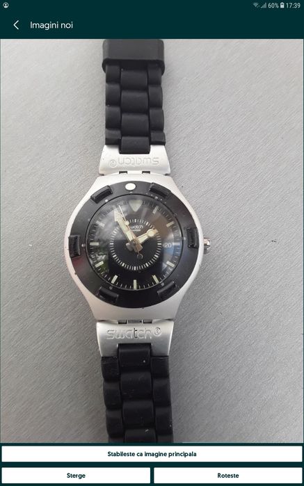 Swatch Irony 200 scuba diving swiss