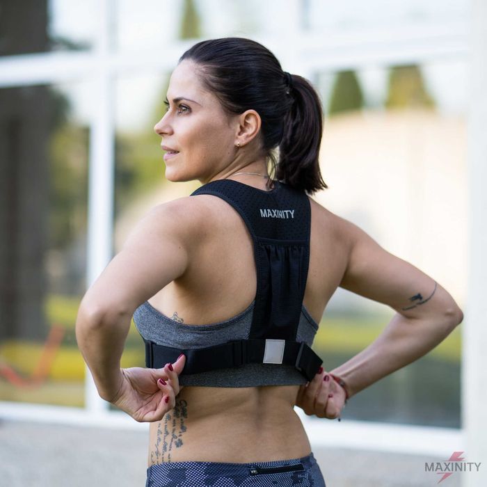 Светлоотразителна жилетка за бягане и спорт на открито Maxinity