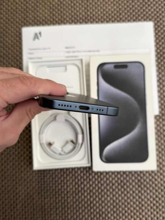 128!ЛИЗИНГ*49лв/м iPhone 15 pro *Blue Titanium айфон 15 про