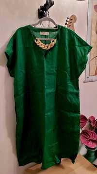 Rochie verde el corte ingles masura L