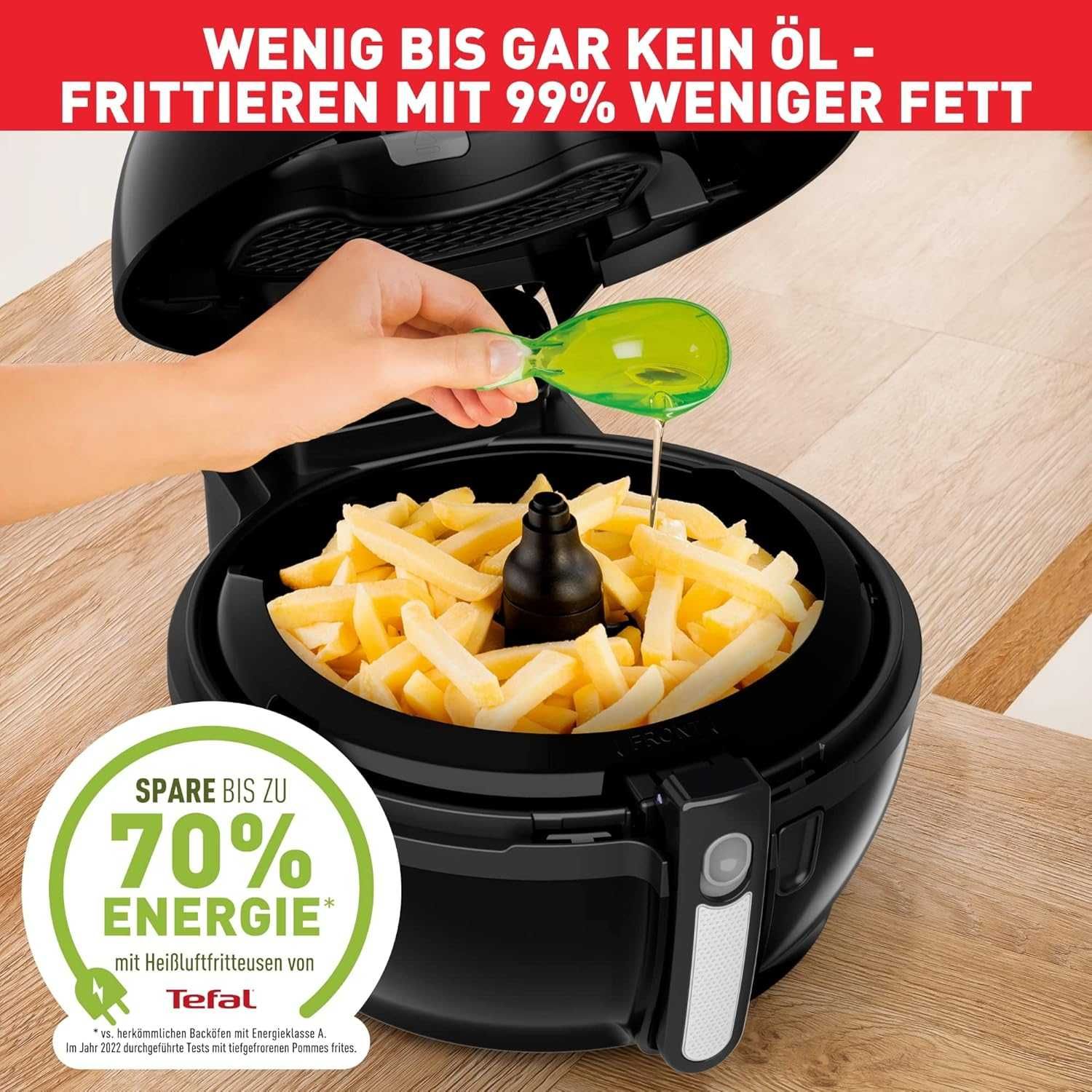 Фритюрник с горещ въдух Tefal ActiFry Genius+ (FZ7738) 1500W
