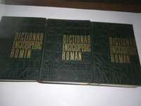Dictionare enciclopedic Roman 3 buc  in stare buna