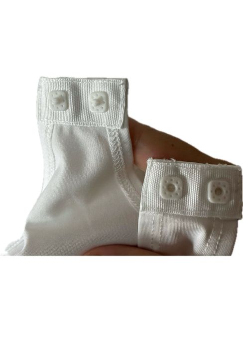Body alb cu dantelă - fără defecte, mărimea XS