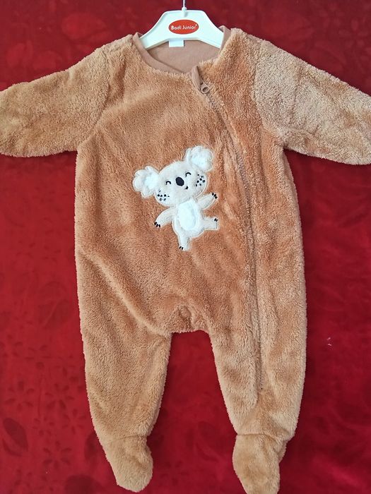 Комбинезон Тедди Теплый для новорожденных