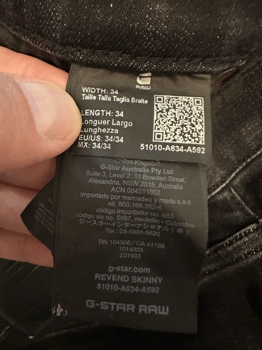 Jeans G-Star Raw revend skinny