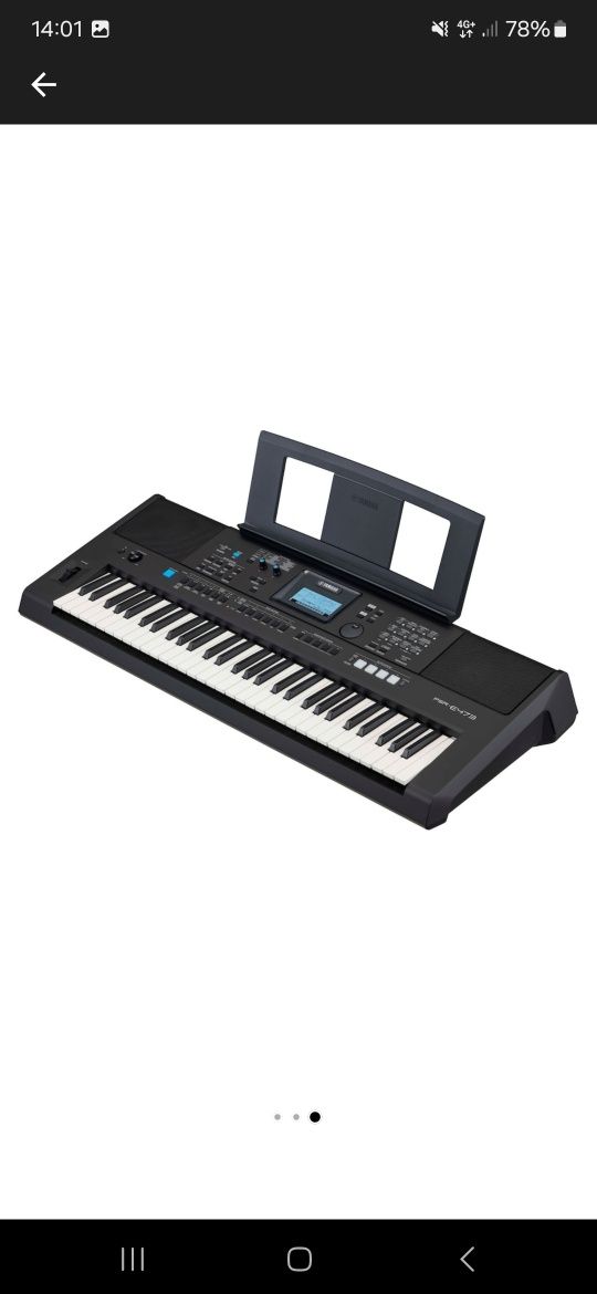 Vând orga yamaha psr e473