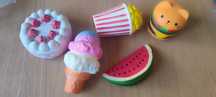 Set jucării squishy antistres  Forme haioase și colorate!