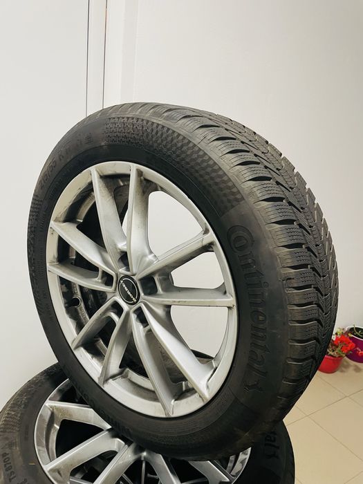 Jante aliaj R17 Skoda Superb / Passat B8 / VAG + anvelope de iarnă