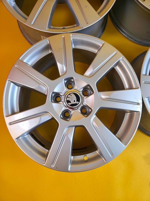 4 Jante Aliaj 5x112 17'' OEM Skoda Octavia Superb Kodiaq Karoq