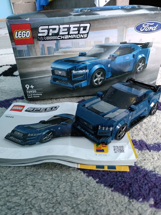 LEGO® Speed Champions - Masina sport Ford Mustang dark horse 76920, 34