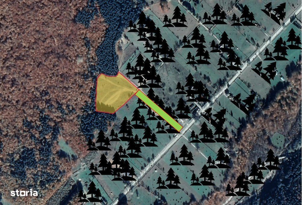 Teren intravilan- 10200 mp, Valea Doftanei