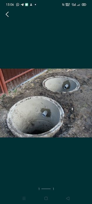 Копка септиков,колодцев.