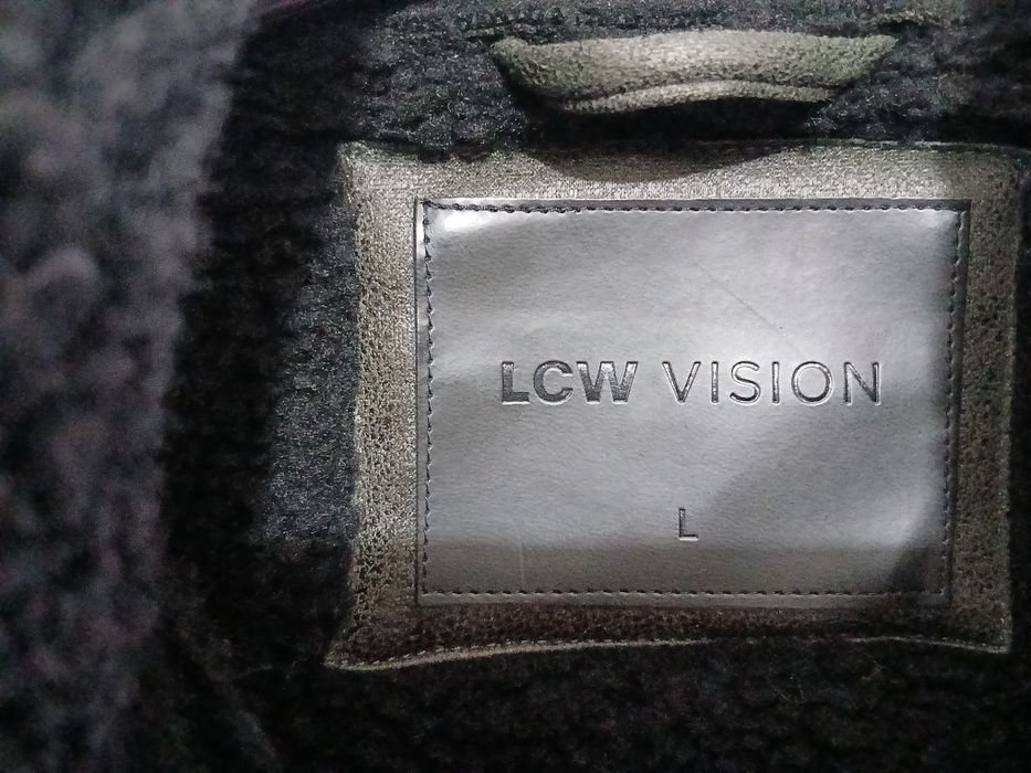 cojocel dama piele ecologica imblanit la interior marimea M sau 40