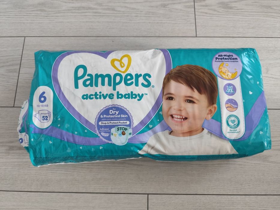 Pampers active baby mărimea 6