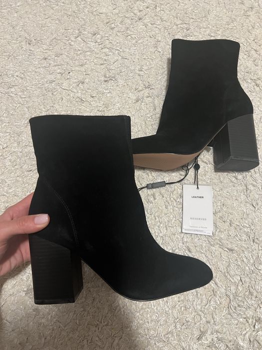 Botine piele naturala noi