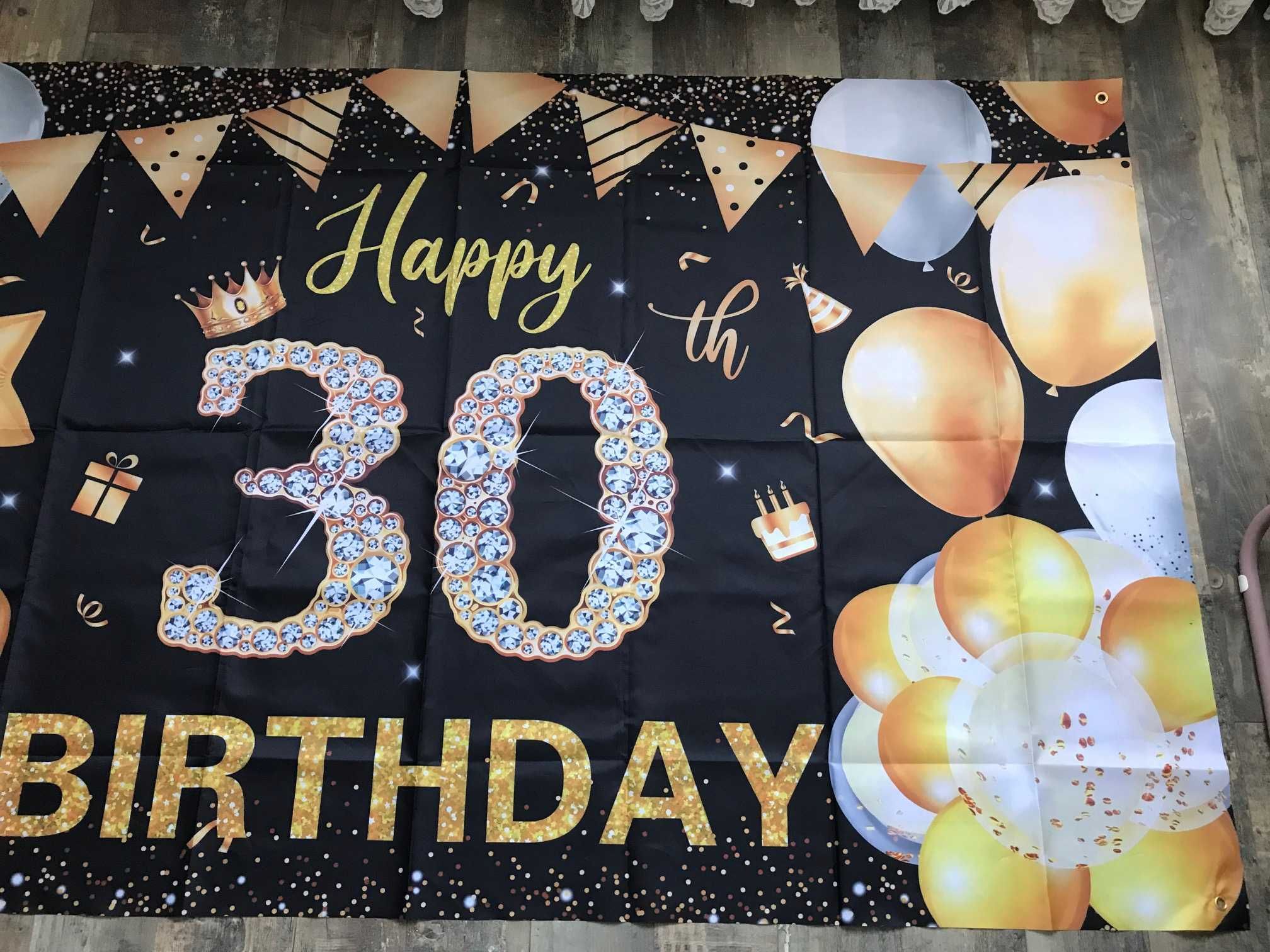 Baner petrecere happy birthday,fundal foto