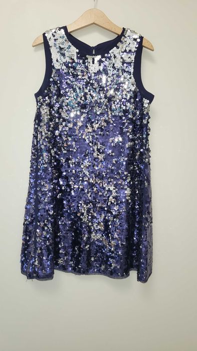 rochie cu paiete H&M, fete 8-9ANI