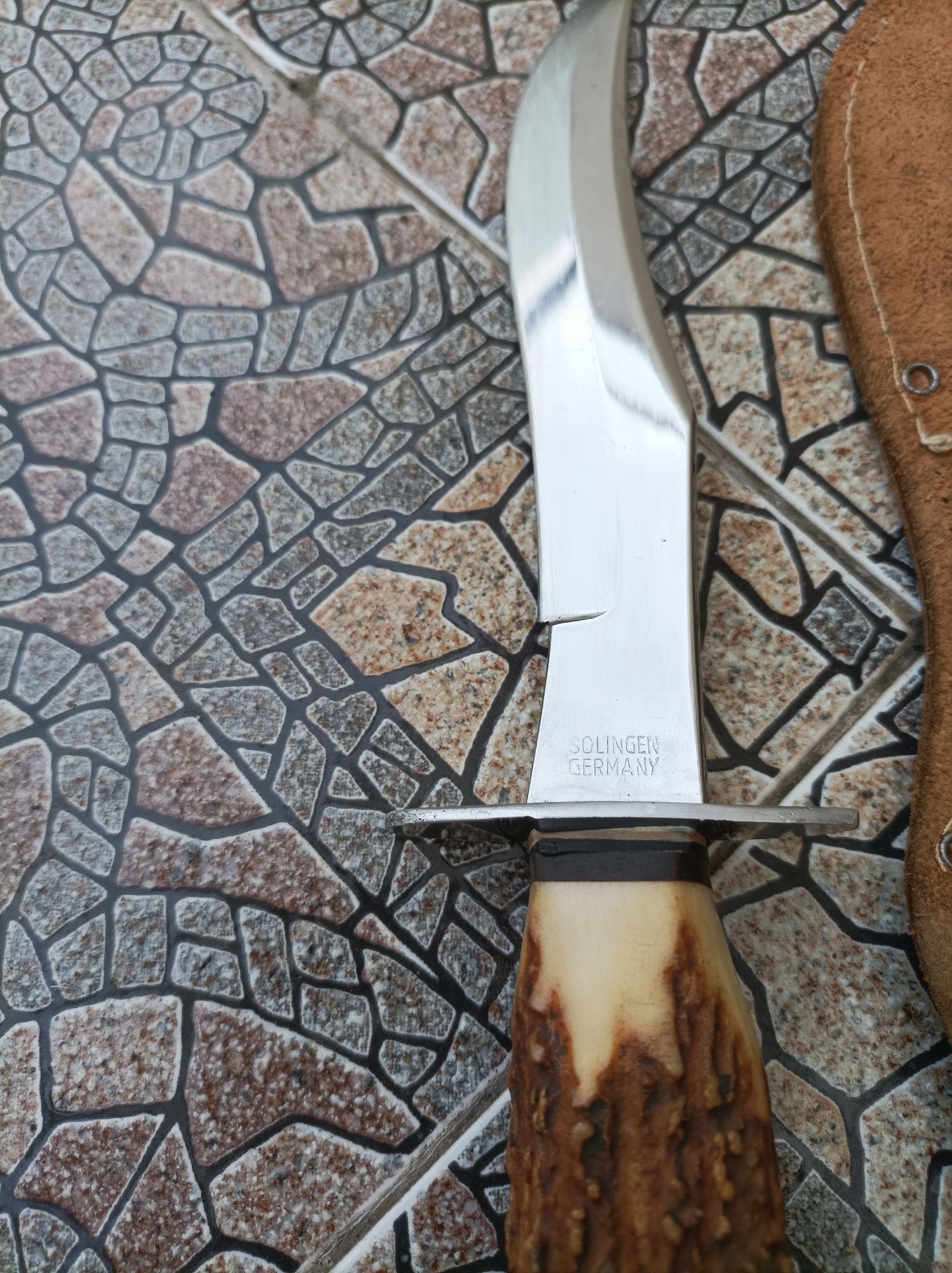 Стар ловен нож Solingen Siberian Skinner